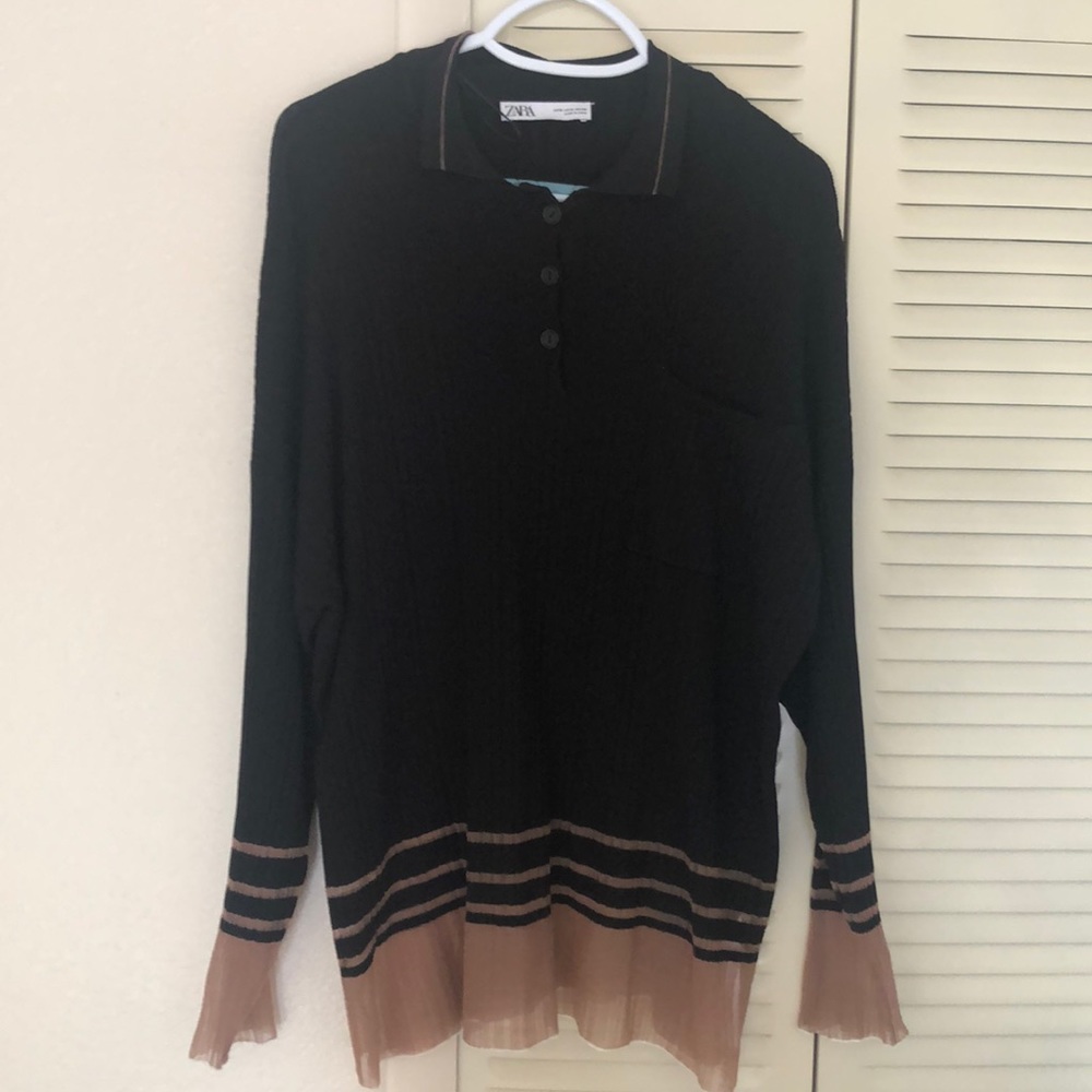 NWOT Zara knit top.